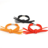Gothic Multilayer Rubber Bracelet Rope Chain Jewelry