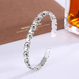 Elephant Group Baby Elephant Silver Plated Bangles