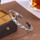Elephant Group Baby Elephant Silver Plated Bangles