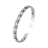 Elephant Group Baby Elephant Silver Plated Bangles