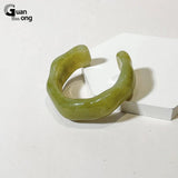 Colorful Acrylic Resin Wide Bangles for Women - Indian Party Jewelry