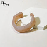Colorful Acrylic Resin Wide Bangles for Women - Indian Party Jewelry