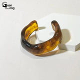 Colorful Acrylic Resin Wide Bangles for Women - Indian Party Jewelry