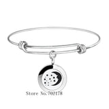 Breathe Stainless Steel Aroma Locket Bangle Essential Oils Diffuser Bracelet