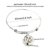 Breathe Stainless Steel Aroma Locket Bangle Essential Oils Diffuser Bracelet