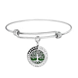 Breathe Stainless Steel Aroma Locket Bangle Essential Oils Diffuser Bracelet
