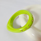 Colorful Designer Charms Bangle Bracelets for Women
