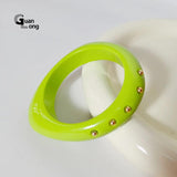 Colorful Designer Charms Bangle Bracelets for Women