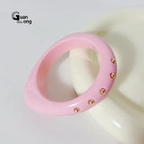 Colorful Designer Charms Bangle Bracelets for Women
