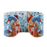 Acrylic Cat Love Bangles Jewelry For Women