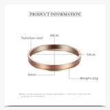 Women's Stainless Steel Cross Logo Bangle - Wedding Jewelry