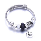 DIY Pendants Beaded Bracelets Jewelry Stainless Steel Bracelet Heart Life Tree