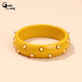 Vintage Resin Thin Bangles For Women Indian Jewellery Metal Bangles