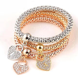 Crystal Music Bracelet Rhinestone Charm Party Bracelets for Women