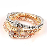 Crystal Music Bracelet Rhinestone Charm Party Bracelets for Women