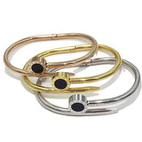 Women's Roman Numerals Crystal Bracelet Stainless Steel