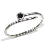 Women's Roman Numerals Crystal Bracelet Stainless Steel