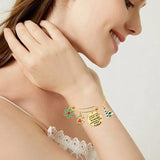 Christmas Bracelet Stainless Steel Metal Bracelet Female Gift Adjustable