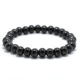 Stainless Steel Beaded Bracelet Biker Bicycle Stretchable Bracelet
