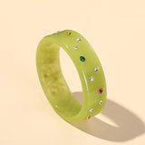 Colorful Crystal Indian Cuff Bangle Bracelet for Women