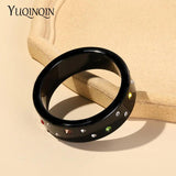 Colorful Crystal Indian Cuff Bangle Bracelet for Women