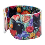Colorful Cat Kitten Bangles Bracelets Craft Jewelry For Women