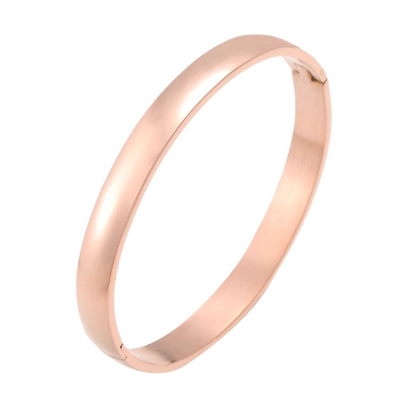 Stainless Steel Bangles Charm Bracelets Jewelry For Women and Men