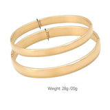Stainless Steel Bangles Charm Bracelets Jewelry For Women and Men