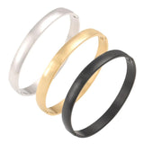 Stainless Steel Bangles Charm Bracelets Jewelry For Women and Men