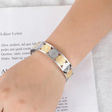 Stainless Steel San Benito Cuff Bracelet for Women