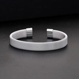 Silver Plated Mesh Bangle Bracelet for Women