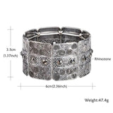 Joyme retro wide cuff bracelet & bangle vintage boho