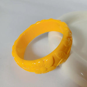 Indian Vintage Bangles Colorful Flower Jewelry