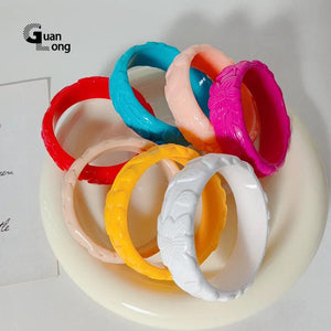 Indian Vintage Bangles Colorful Flower Jewelry