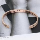 Not Sisters By Blood But Sister By Heart Cuff Bracelet