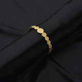 Akizoom Hollow Stainless Steel Snake Bangle Bracelet