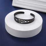 4-Pointed Celtic Knot Bracelet Stainless Steel Pagan Wiccan Witchcraft Jewelry