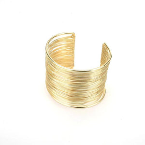 Punk Retro Silver Bangle Bracelet for Women