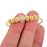 Children's flower Charm Beads Baby Bracelet bangle Jewelry