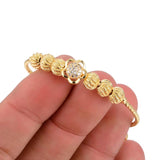 Children's flower Charm Beads Baby Bracelet bangle Jewelry