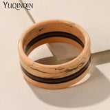 Geometric Resin Bracelets Wide Bangles Stripe