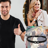 Personalized 26 Initial Bracelet Letter Watch Box for Automatic Watches