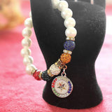 Elastic Pearl Beads Masonic OES Charm Bracelets