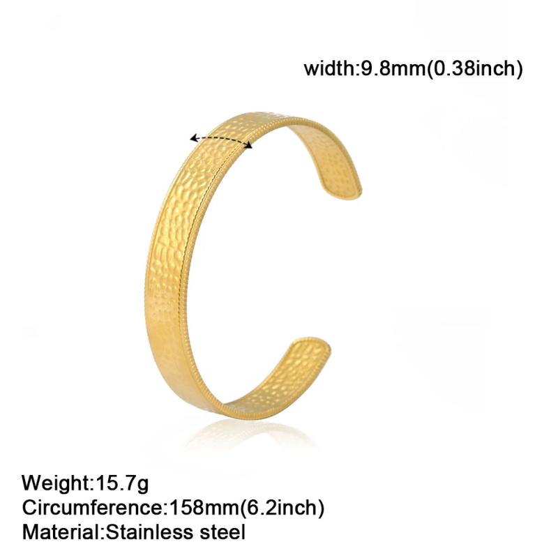 Skyrim Bohemian Stainless Steel Cuff Bracelet Women