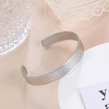 Skyrim Bohemian Stainless Steel Cuff Bracelet Women