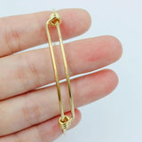 5pcs Stainless Steel Wire Bangle Bracelets DIY Jewelry Making