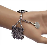 Vintage Charms Wide Cuff Bracelet Bangles Retro Flower Bohemian Alloy