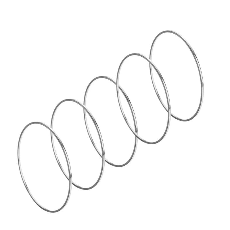 MisenBaBa Stainless Steel Bangle Set
