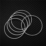 MisenBaBa Stainless Steel Bangle Set