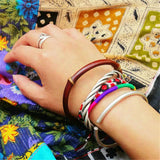 Natural Healthy Herb Vine Open Cuff Bangle from Tibet
